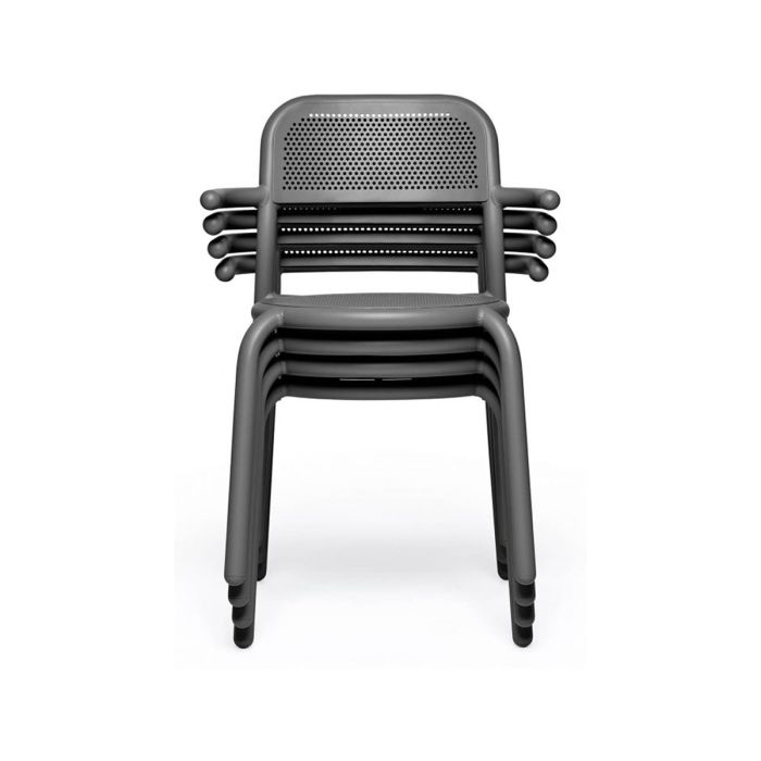 Fauteuils empilables Toni - Lot de 2