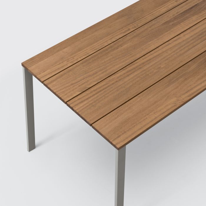 Table Be-Easy slatted laqué outdoor
