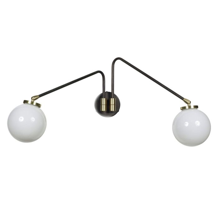 Applique murale Array opale twin