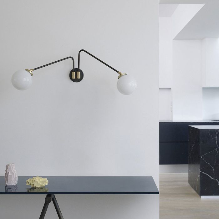 Applique murale Array opale twin