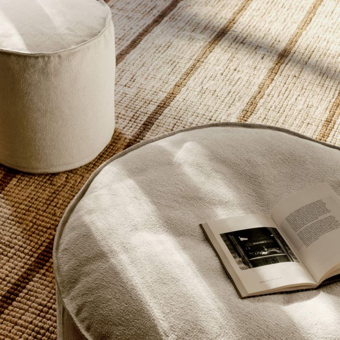 Aun - Pouf en coton