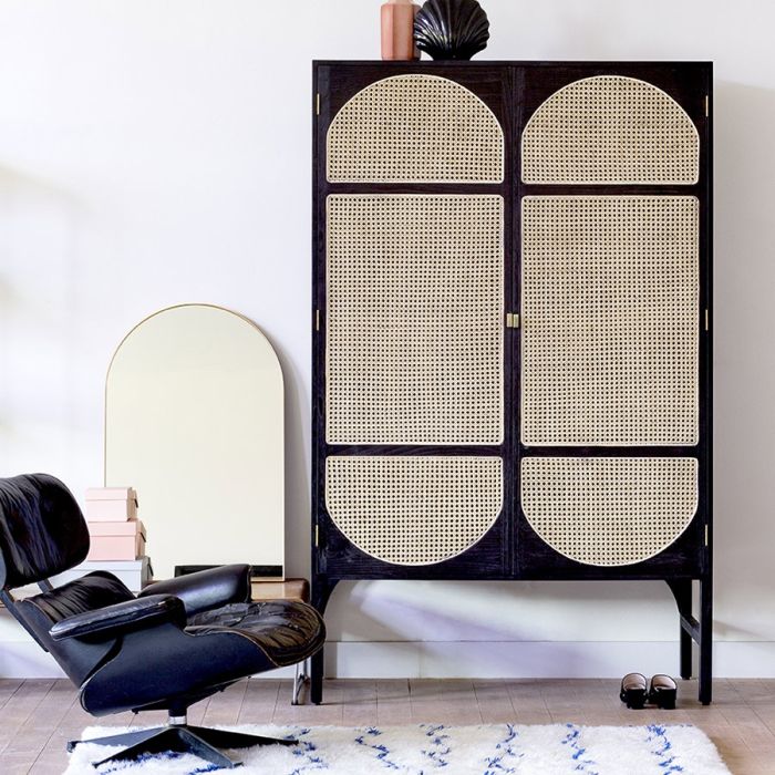 Arch Wall Mirror Brass