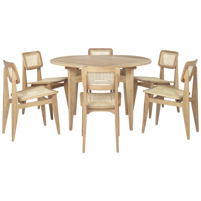 Table B-table ronde pivotante