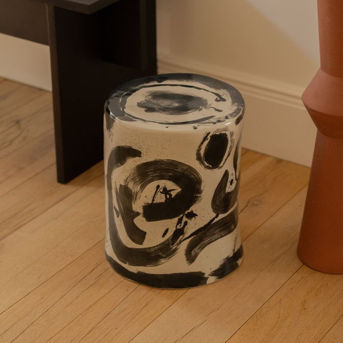 Table d'appoint 06 Black Sophia Pawn