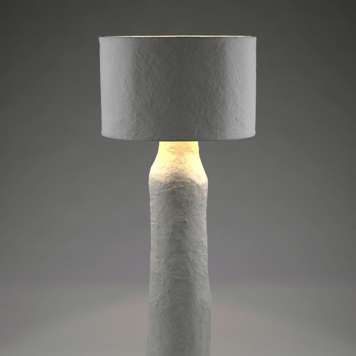 Lampadaire M blanc Earth