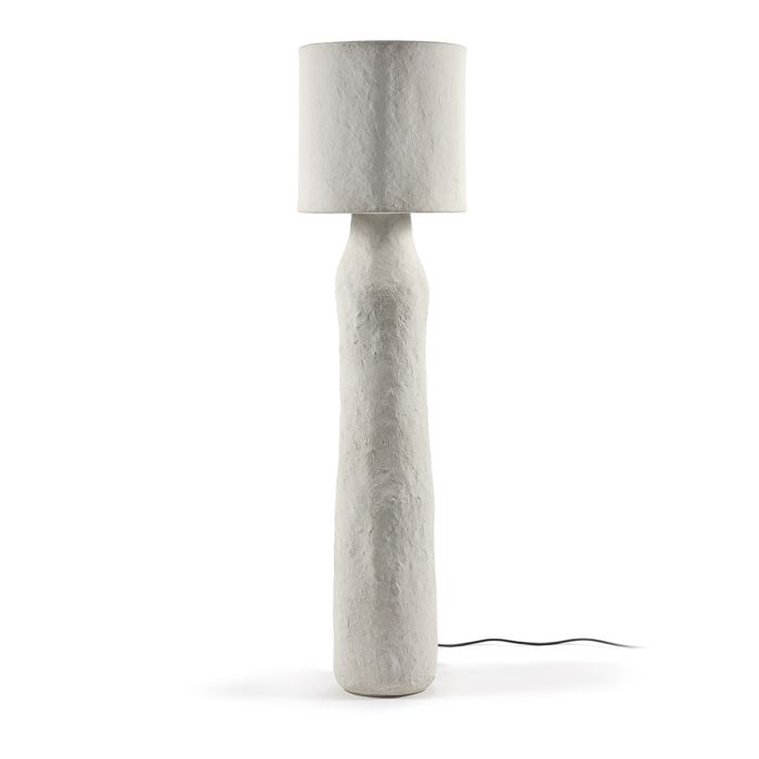 Lampadaire M blanc Earth