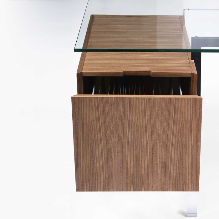 Bureau Homework 2 tiroirs & rangement dossiers