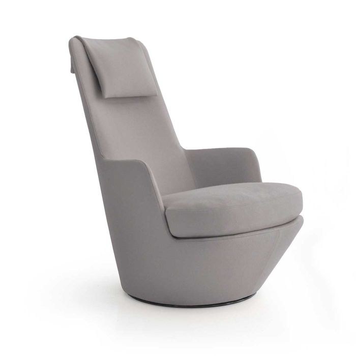 Fauteuil lounge pivotant Hi Turn
