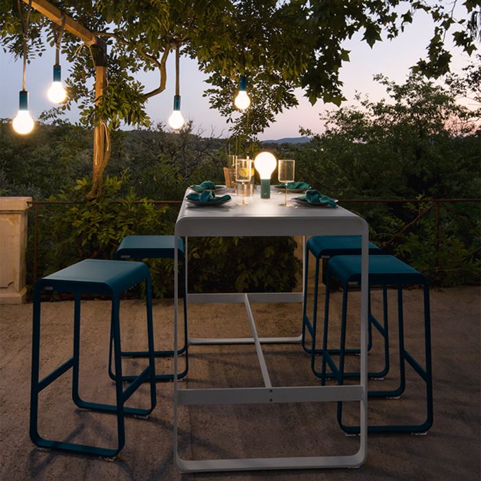Table haute Bellevie 74x80 cm