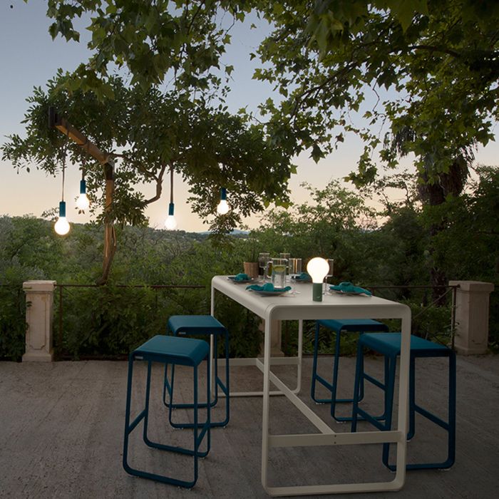 Table haute Bellevie 140x80 cm 