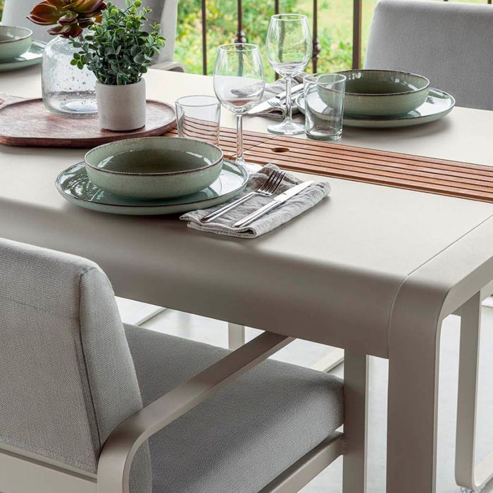 Fauteuil repas Bellevie - gris
