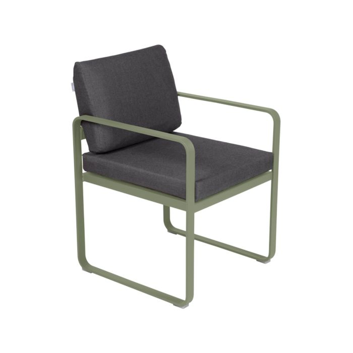 Fauteuil repas Bellevie - gris graphite