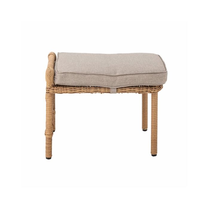 Chaise lounge avec tabouret Belluce