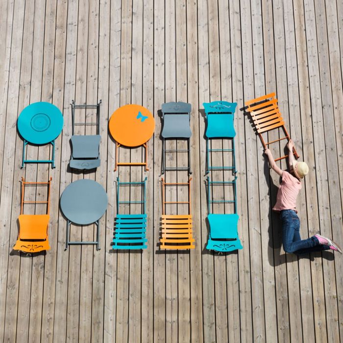 Chaise métal Bistro