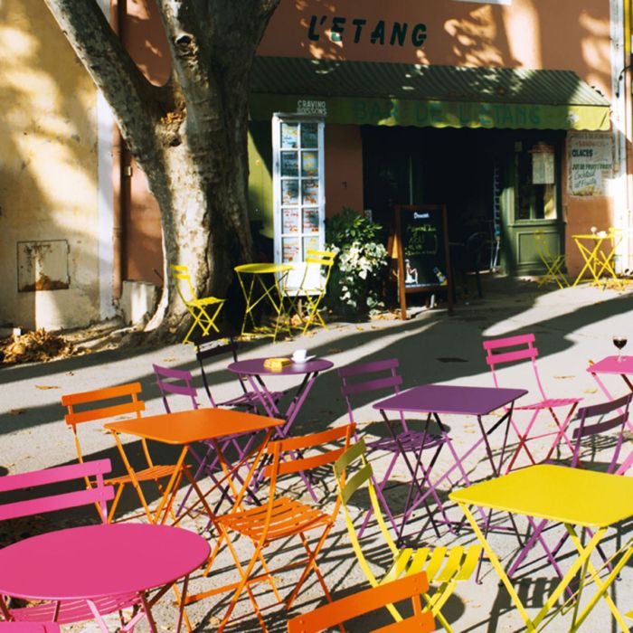 Chaise métal Bistro