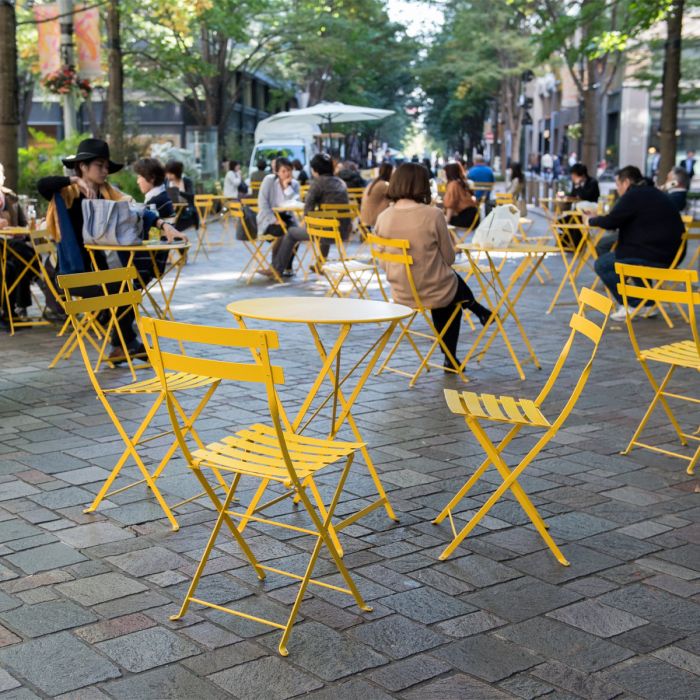 Chaise métal Bistro