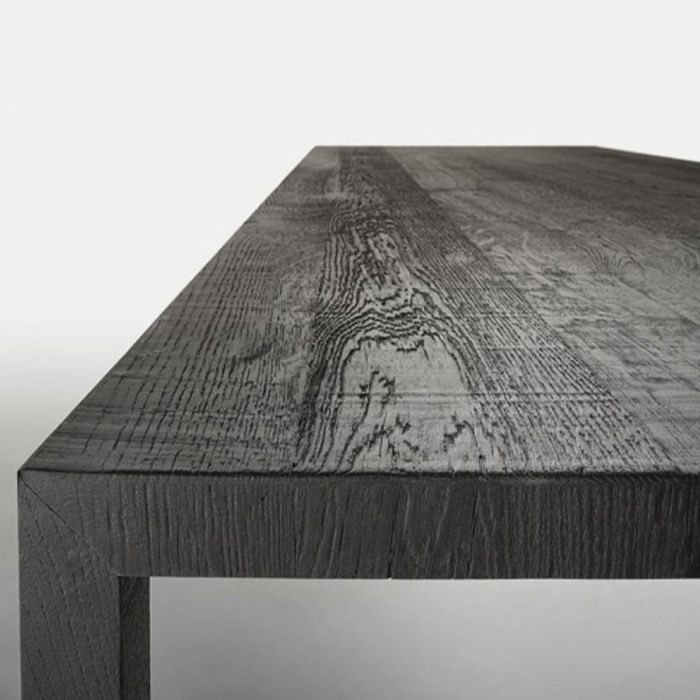 Table Tense - Bois Carbonisé