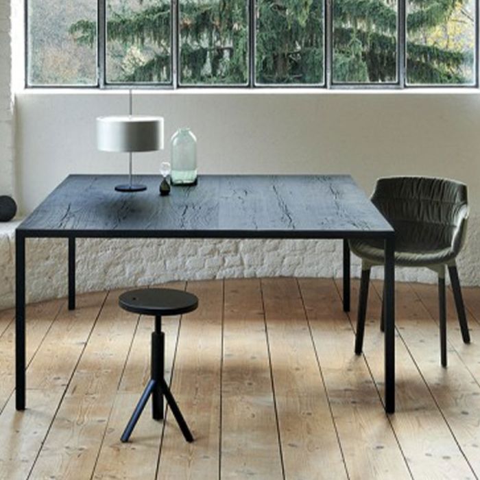 Table Tense - Bois Carbonisé