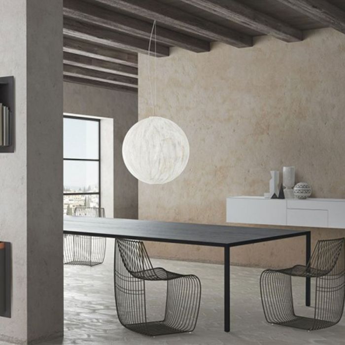 Table Tense - Bois Carbonisé