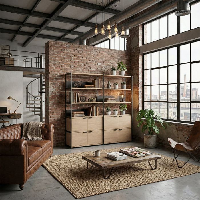 Buffet Unit 5 Two Columns - H180 x L164 cm 