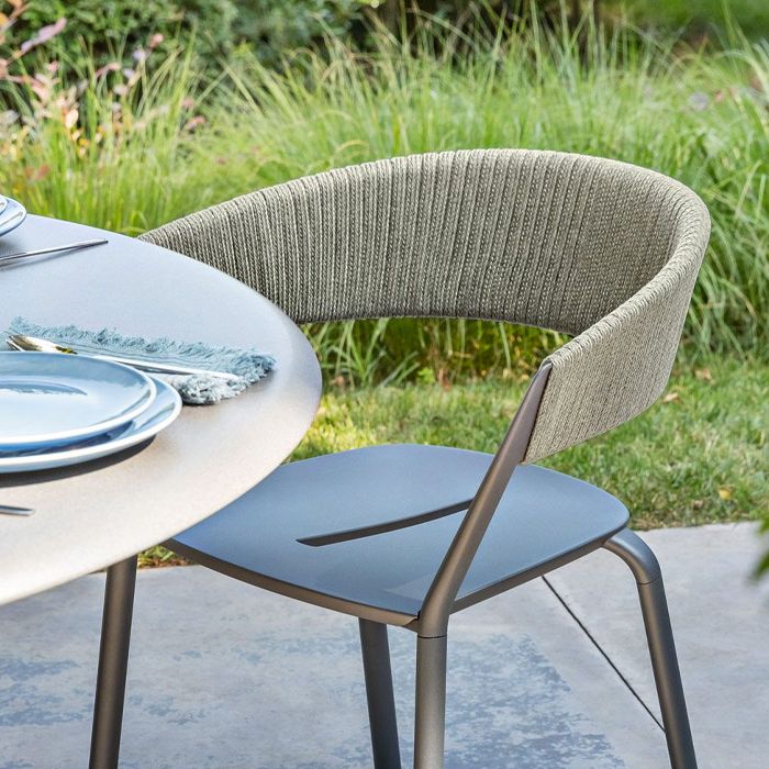 Chaise Tissée Ria - Lot de 4