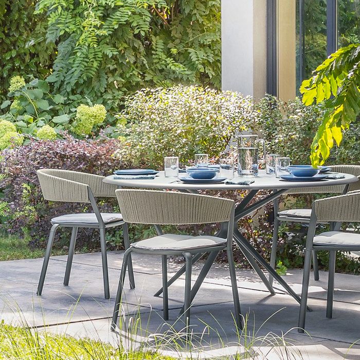 Chaise Tissée Ria - Lot de 4