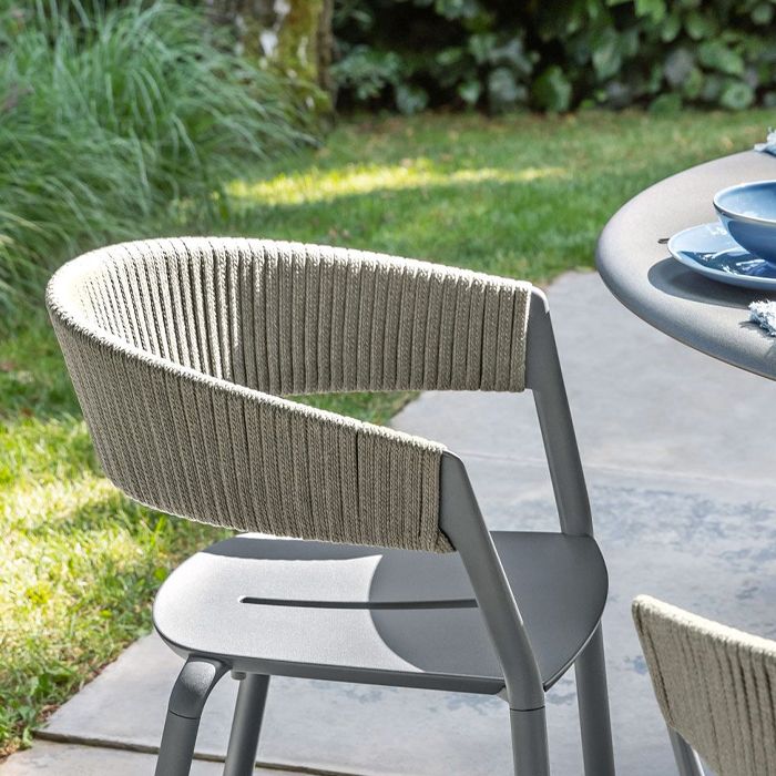 Chaise Tissée Ria - Lot de 4