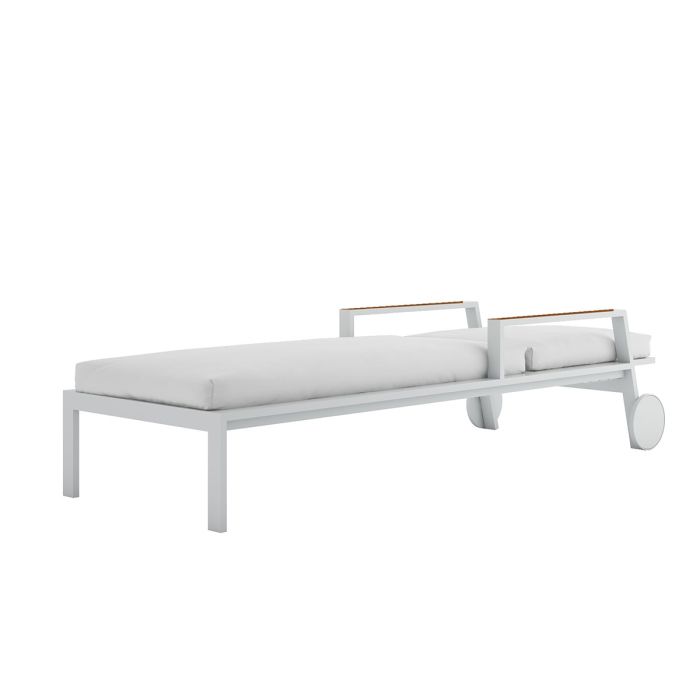 Chaise longue avec accoudoirs TIMELESS