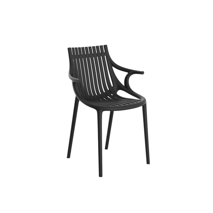 Chaise avec accoudoirs Ibiza - Lot de 4