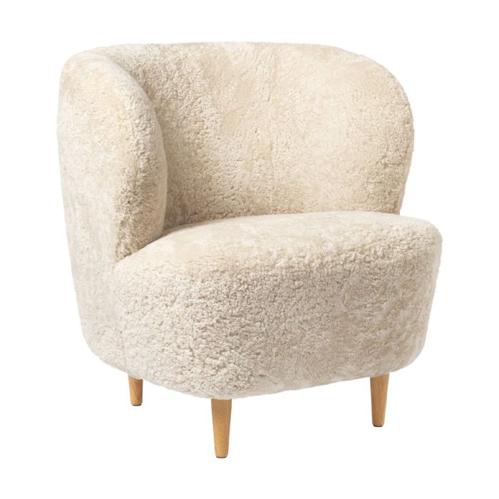Fauteuil Stay Sheepskin - Chêne clair