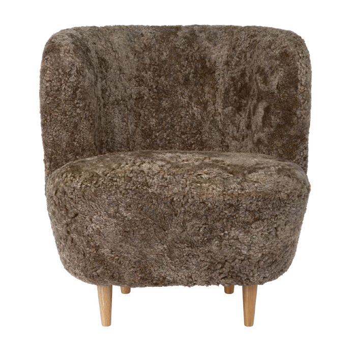 Fauteuil Stay Sheepskin - Chêne clair