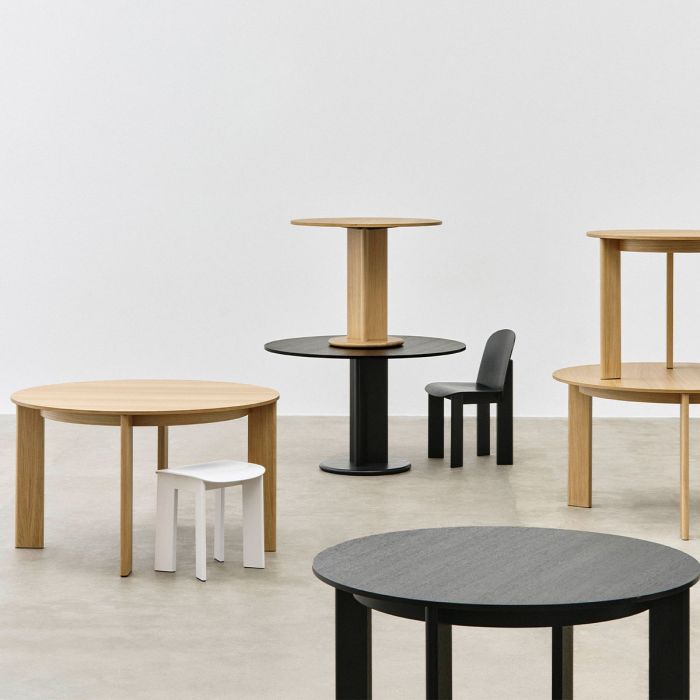 Table ronde Chisel 29 - Pied central