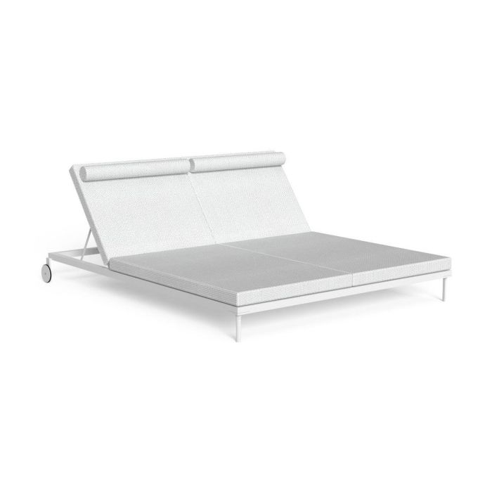 Bain de soleil double CleoSoft - Aluminium 