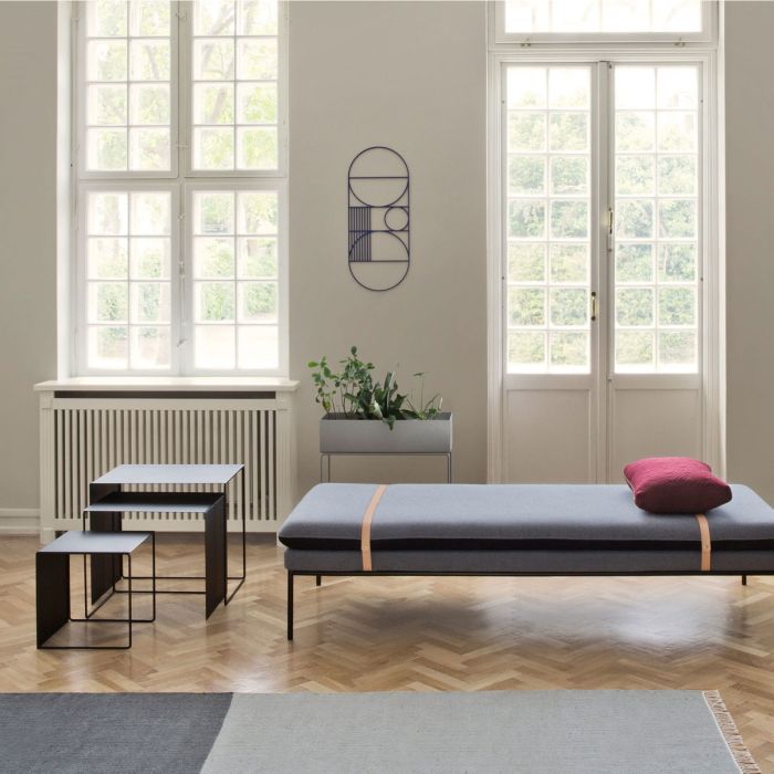 Lot de 3 tables gigognes Cluster 