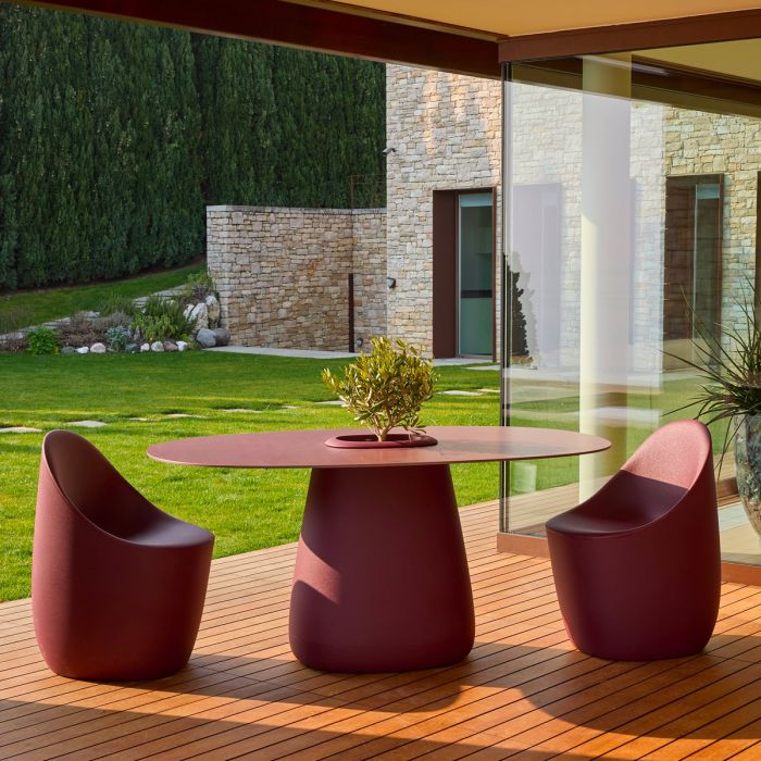 Table avec seau Cobble