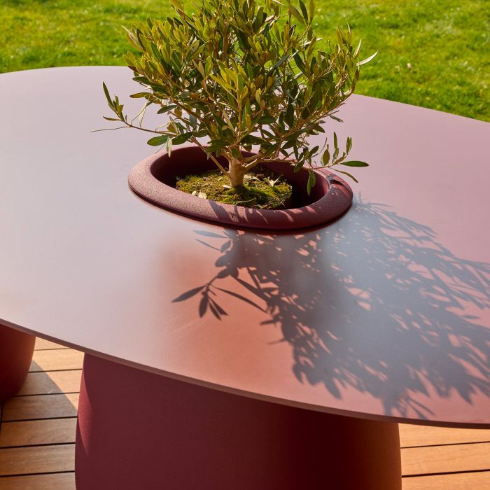 Table avec seau Cobble