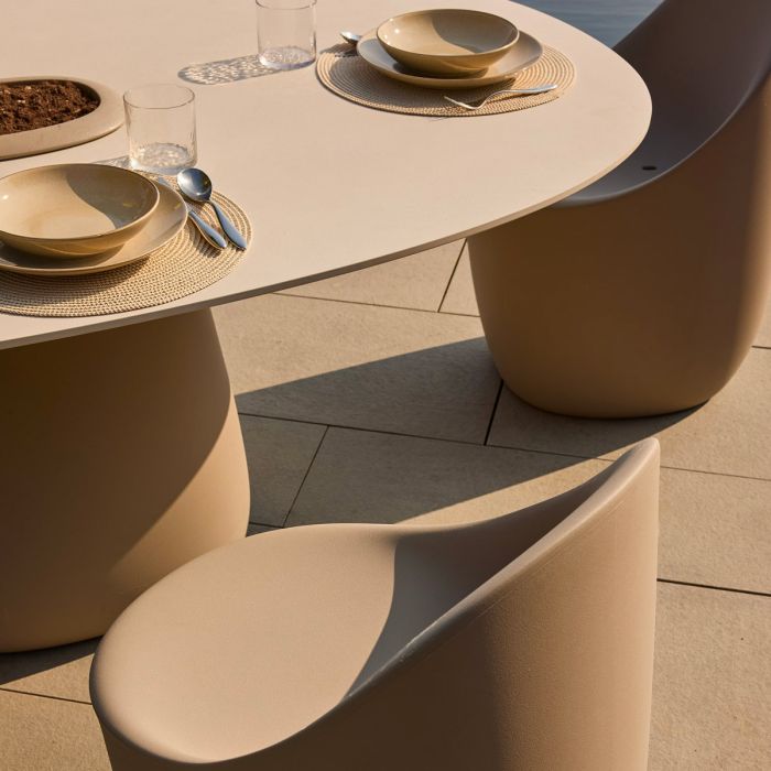 Table avec seau Cobble