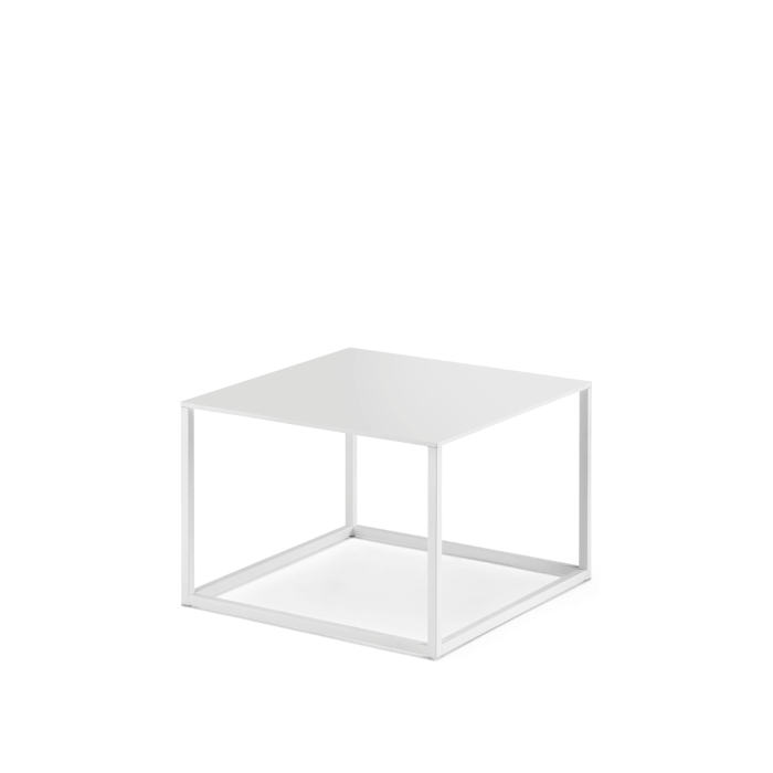 Table basse Code 59 cm - Blanc (Outlet)