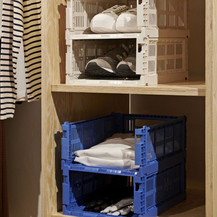 Panier Colour Crate - Lot de 4