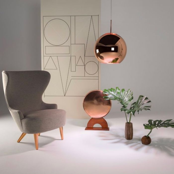 Suspension Copper LED
