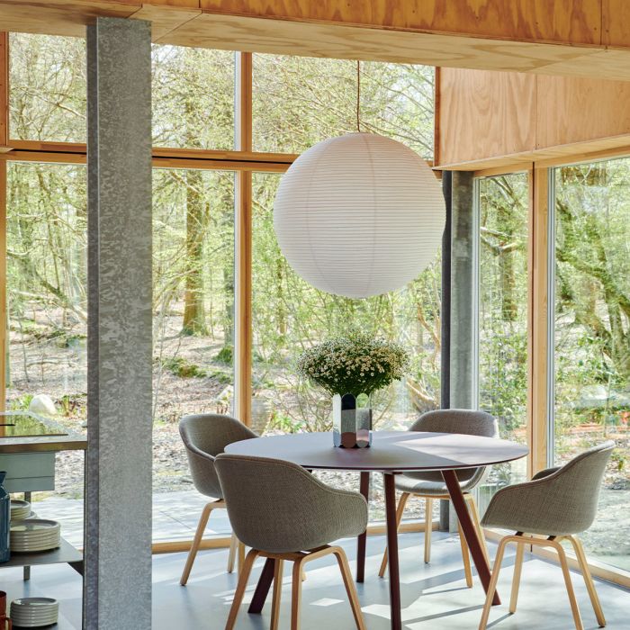 Suspension Paper Shade Round