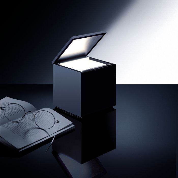 Lampe à poser Cuboluce sans fil