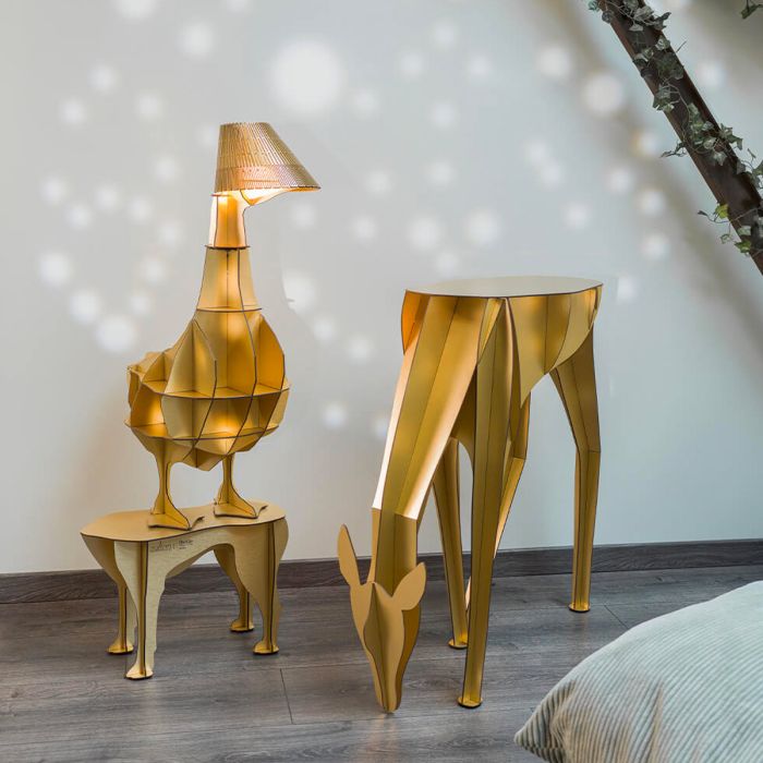 Console biche Diane capsule Gold