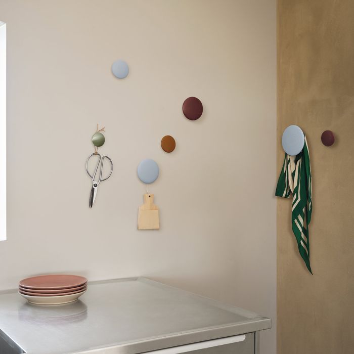 Patère The dots - Lot de 5