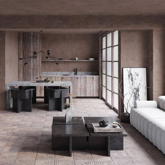Table basse Brutus - Café