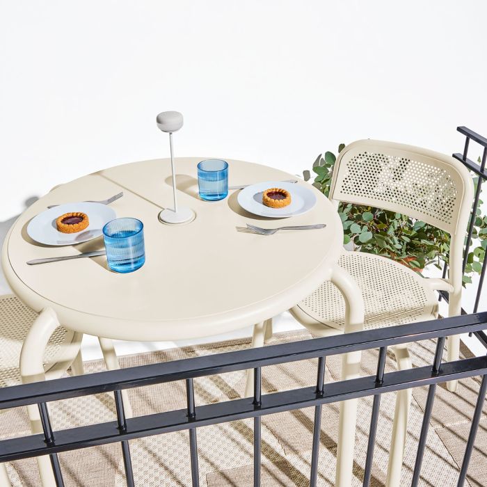 Chaises empilables Toni - Lot de 2