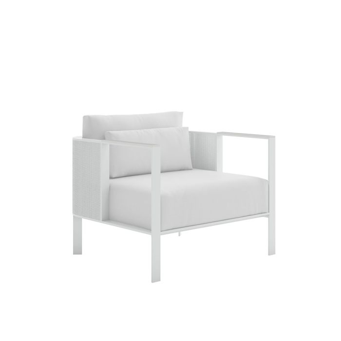 Fauteuil Solanas blanc