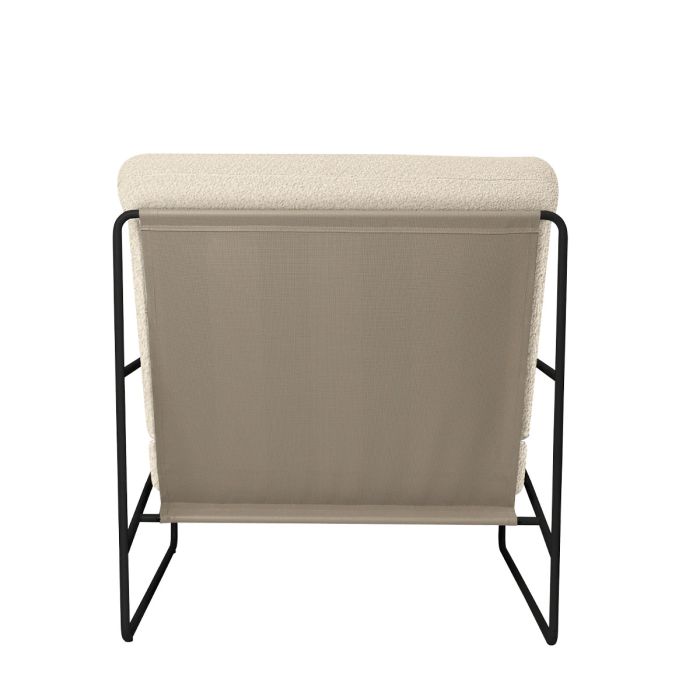 Fauteuil desert - pure bouclé