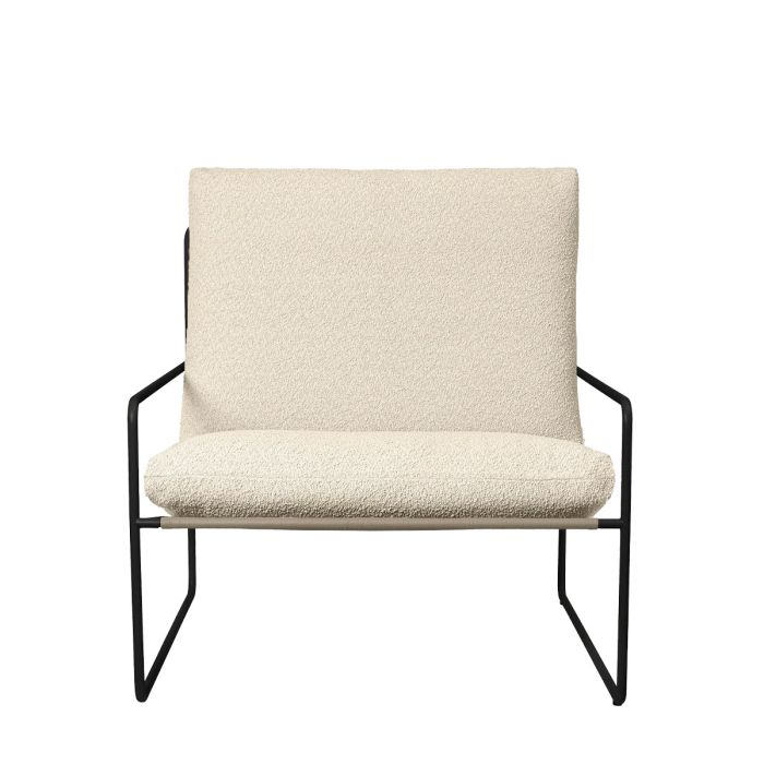 Fauteuil desert - pure bouclé