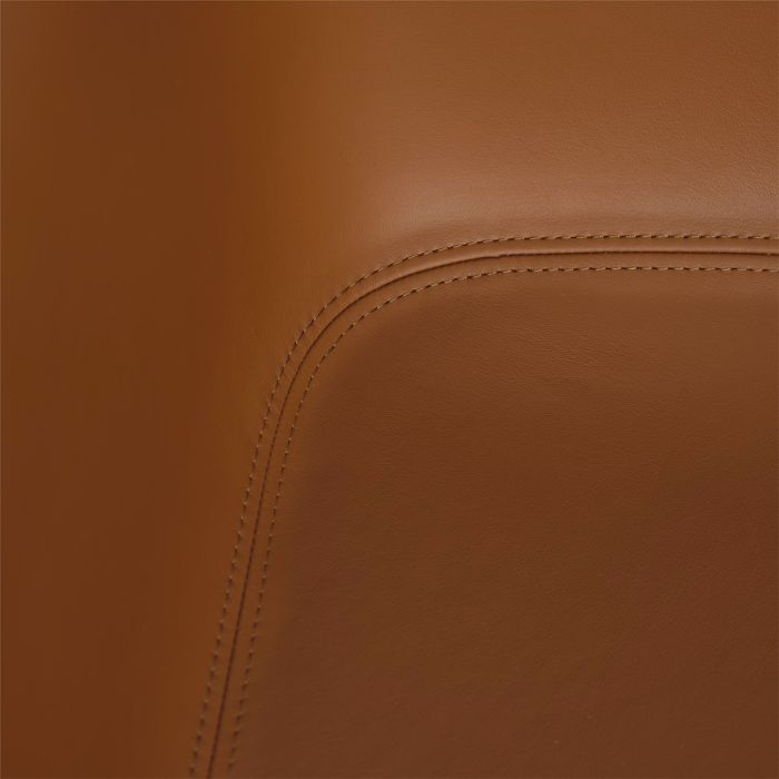 Fauteuil Fiber Base Pivot - Cuir
